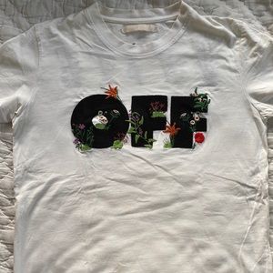 Off-White Embroidered T-Shirt